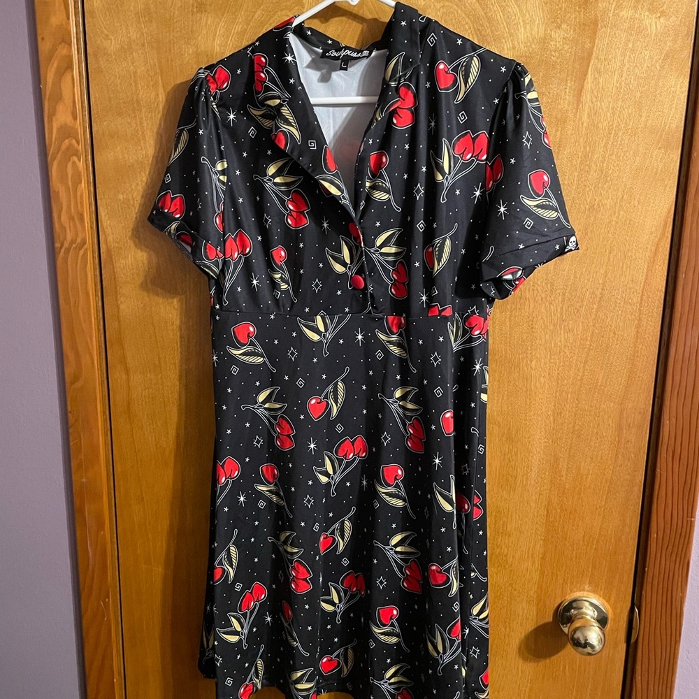 Sourpuss Cherry Rosie Dress
